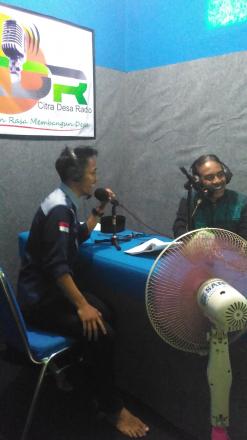 Kunjungan Karang Taruna Tunas Harapan Sleman di Citra Desa Radio